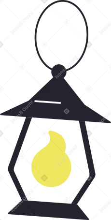 Фонарь в PNG, SVG