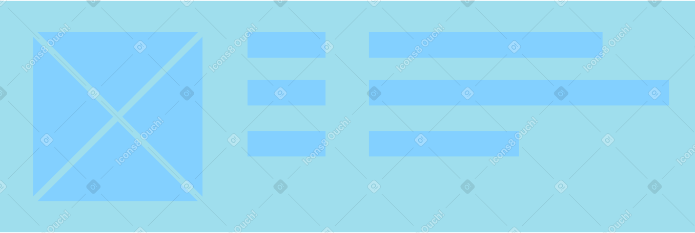 rectangle with picture and text PNG, SVG