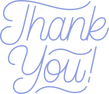 lettering thank you line! PNG, SVG