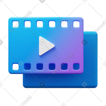 Video gallery PNG, SVG