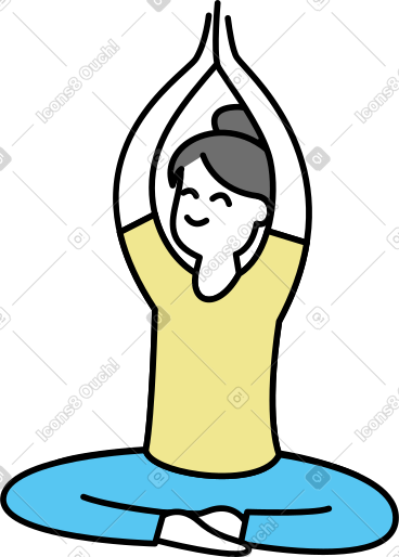 瑜伽女人 PNG, SVG