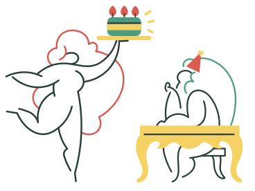 誕生日ケーキ PNG、SVG
