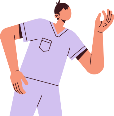 man with raised hand PNG, SVG