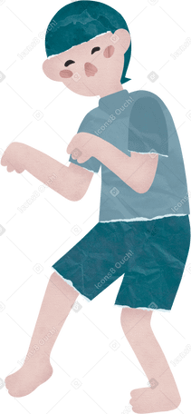 boy Illustration in PNG, SVG