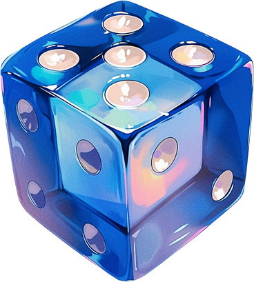 Dice cube PNG, SVG