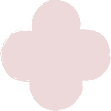 Pink quatrefoil PNG, SVG