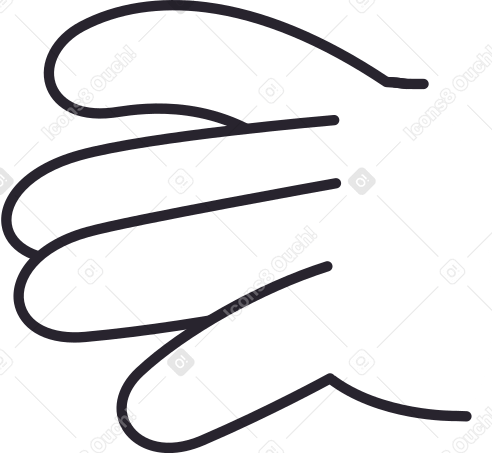 hand for holding PNG, SVG