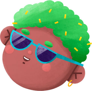 young cool boy in sunglasses PNG, SVG