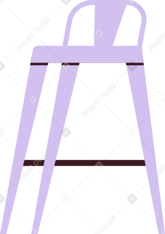 bar stool with back PNG, SVG