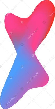 neon twisted spot PNG, SVG