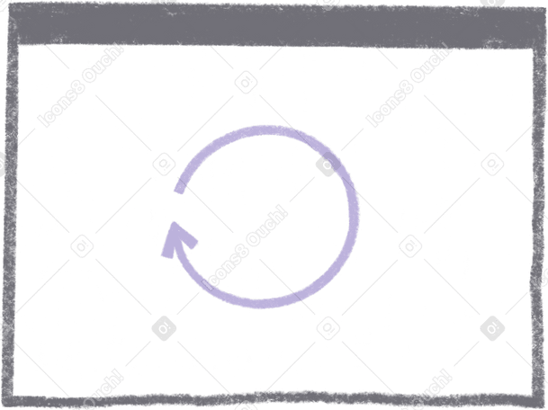 gray browser window Illustration in PNG, SVG