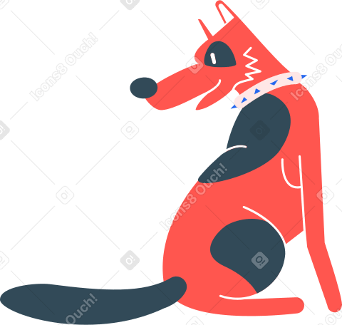 shepherd dog Illustration in PNG, SVG