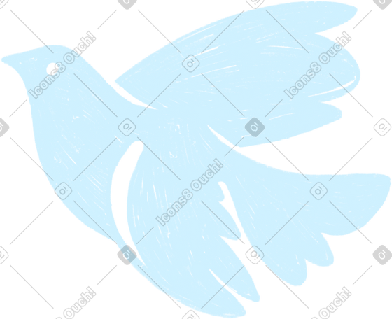 white dove with outspread wings PNG, SVG