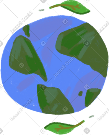 earth leaves PNG, SVG