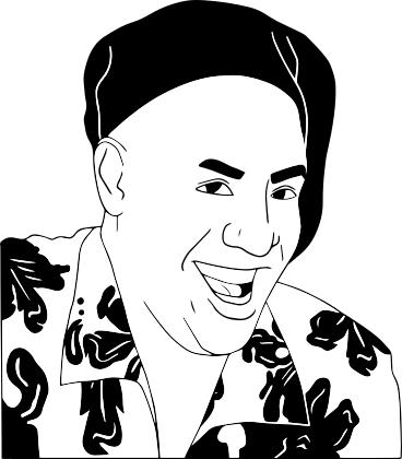 Laughing man PNG, SVG