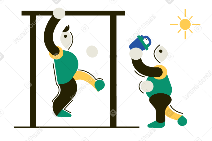 Sport Illustration in PNG, SVG