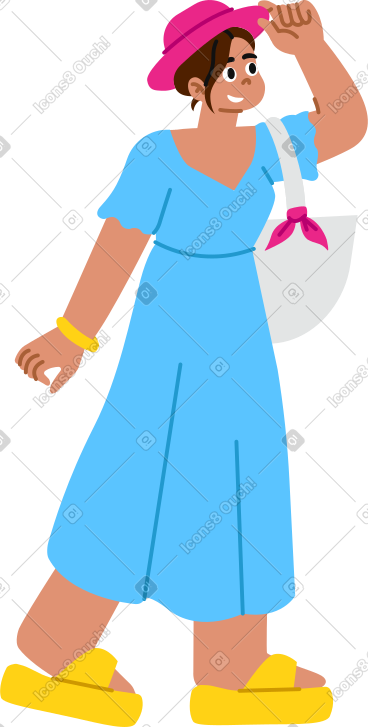 戴着帽子的女人 PNG, SVG