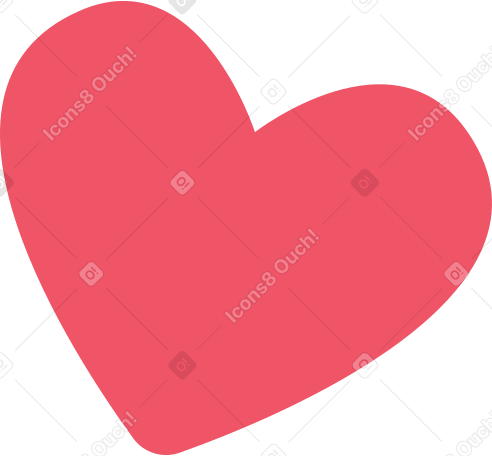 pink heart PNG, SVG