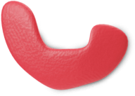 3D red smiling mouth PNG, SVG