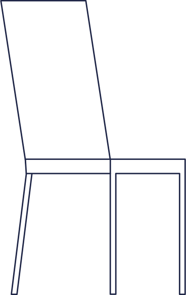 chair front view PNG, SVG