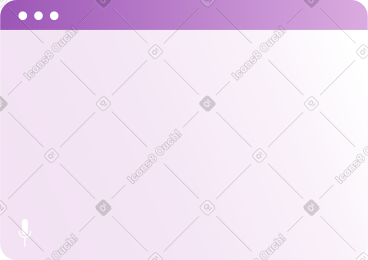 Lilac browser screen PNG, SVG