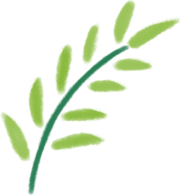 green branch of the plant PNG, SVG