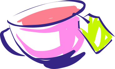 Чашка зеленого чая в PNG, SVG