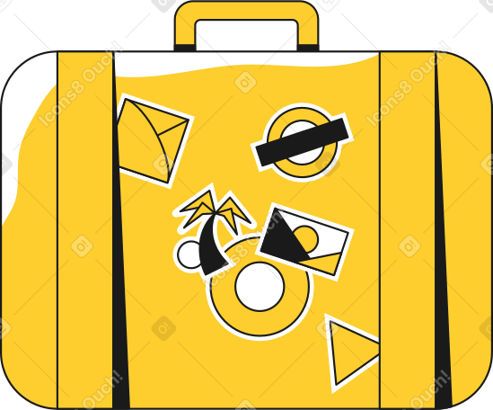 Valigia da viaggio PNG, SVG