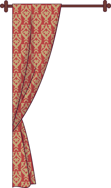 curtain PNG, SVG