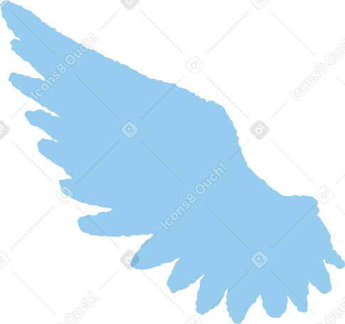 wing Illustration in PNG, SVG