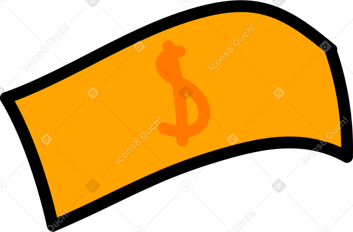 банкнота деньги в PNG, SVG