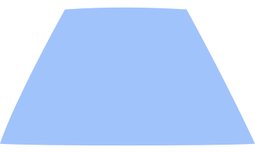 trapeze blue PNG, SVG