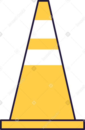 cône de signalisation PNG, SVG