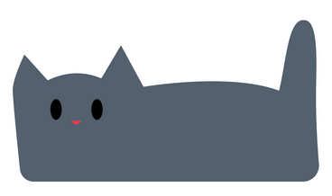 Cat sticker PNG, SVG