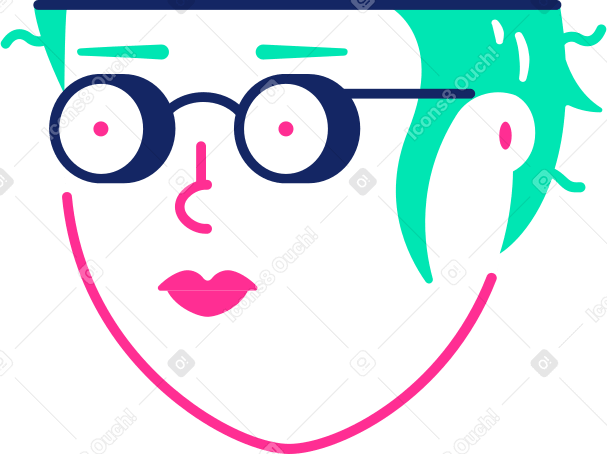 head woman PNG, SVG