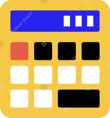 calculatrice PNG, SVG
