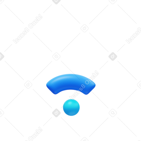 3D Fiera wi-fi PNG, SVG