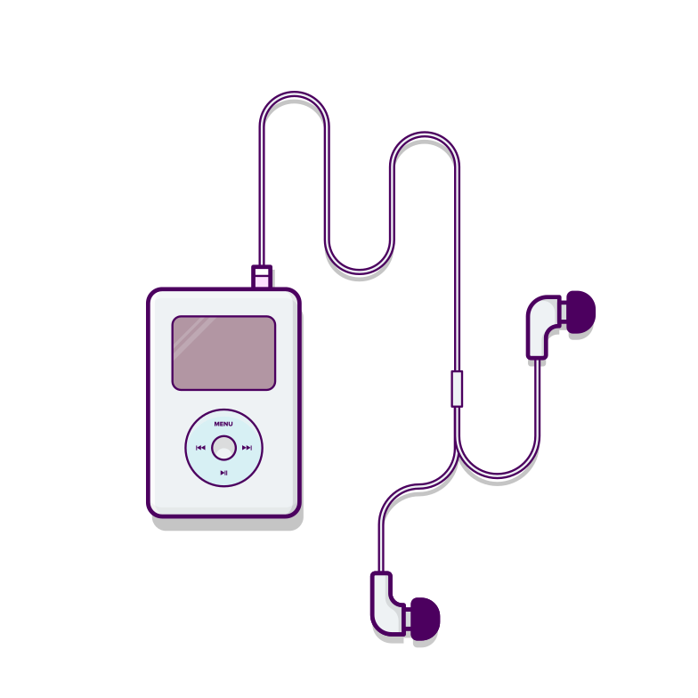 Immagine Vettoriale iPod in PNG e SVG in stile | Illustrazioni Icons8