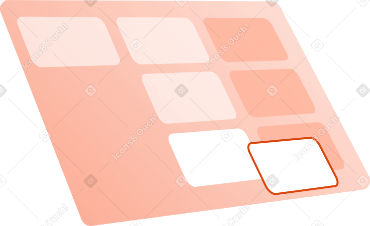 browser window with agile board PNG, SVG