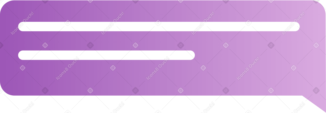 purple bubble with text PNG, SVG