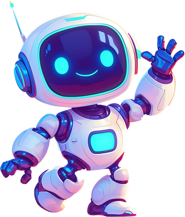 Welcoming robot PNG, SVG