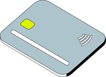 灰色のクレジットカード PNG、SVG