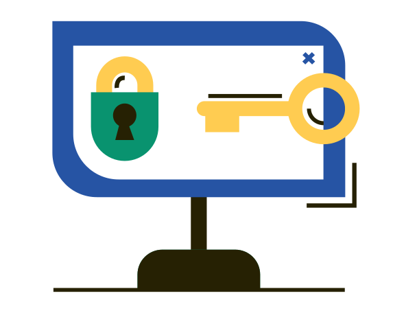 Computer security Illustration in PNG, SVG