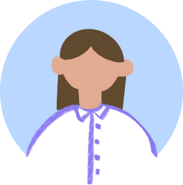icon with a girl PNG, SVG