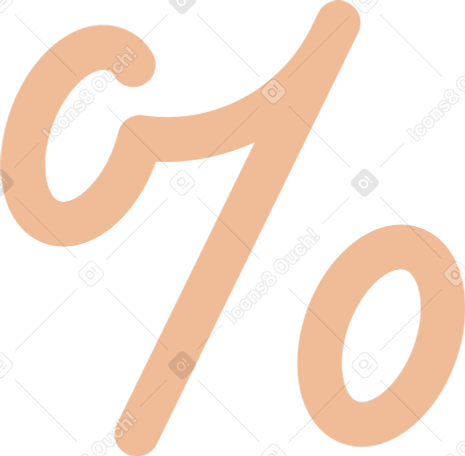 por cento PNG, SVG