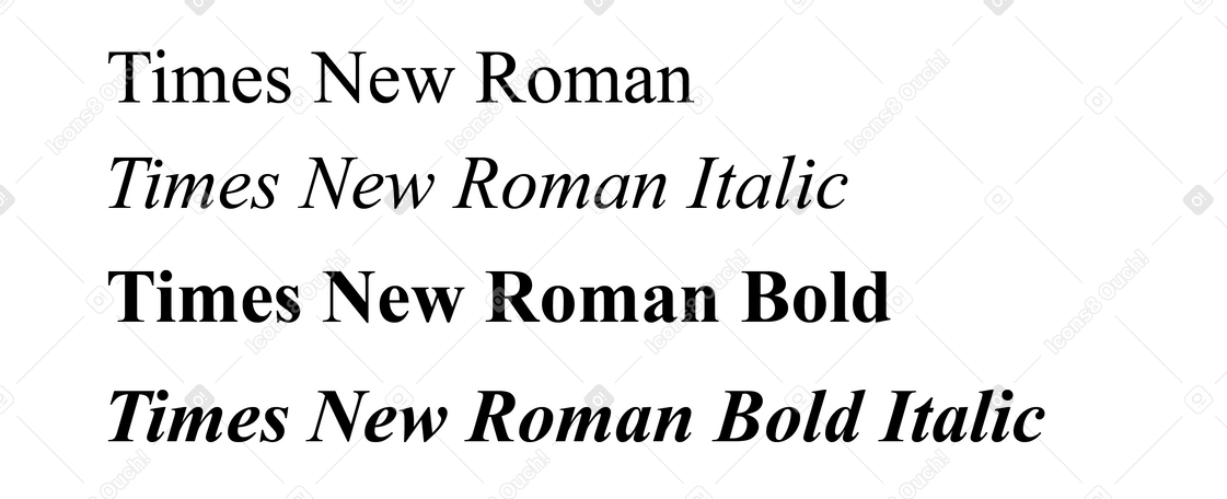 Letras tempos novo romano PNG, SVG