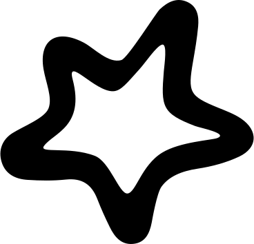 Contour d'étoile PNG, SVG