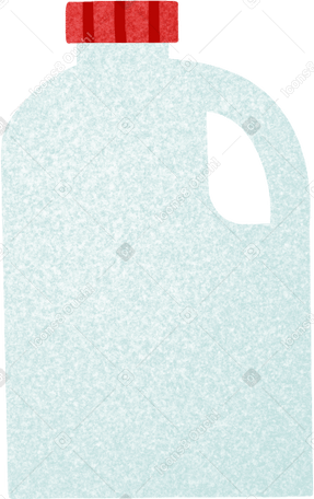 large bottle of milk Illustration in PNG, SVG