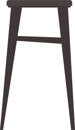 stool Illustration in PNG, SVG