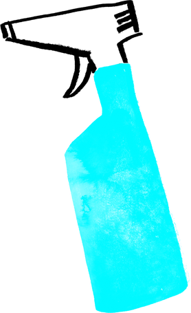 black and blue detergent Illustration in PNG, SVG